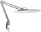 Neatfi XL 2,200 Lumen LED-Tischlampe, 24W Superhelle Schreibtischlampe, 117PCS SMD LED, 51 CM Ultrabreite Lampe, 4-stufige Helligkeit dimmbar (Nicht-CCT mit Klemme, Silber)
