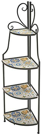 Galileo Casa Tuscany Ecke, Weiß, Maße: 41 x 28 x 131 cm