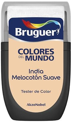 Bruguer Tester Colores del Mundo Pintura para paredes monocapa India Melocotón Suave
