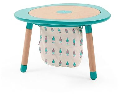 Stokke MuTable Spielzeugbeutel, Roboter – Spielzeugbeutel für kleine bis mittelgroße Spielsachen – Aus weicher Baumwolle – Leicht, einfach zu transportieren