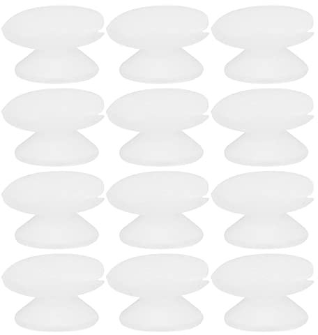 12 Pieces Silicone Lip Brush Anti- lost Covers Lipstick Applicator Covers Makeup Tools for Lip Care Makeup Use