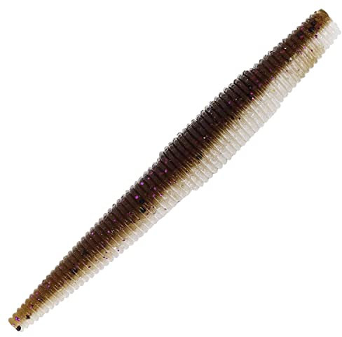 Westin Gummiköder zum Barschangeln & Zanderangeln Ned Worm 9cm 5g, Farbe:Glow AKO