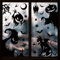 Svanco Halloween Aufkleber Wiederverwendbare Abnehmbare Wandaufkleber Doppelseitig Elektrostatische Sticker für Halloween Dekorationen Geist Monster PVC 4 Blätter