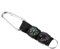 HERCHR Wandern Backpacking Kompass, Kompass und Thermometer Schlüsselanhänger, tragbares Outdoor Camping Wandern Schnalle Schlüsselanhänger Kompass Thermometer
