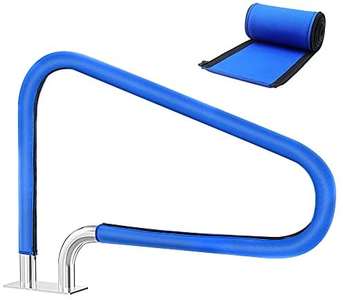 Pool Handrail Cover, 7 Feet Swimming Pool Hand Railing Covers with Zipper