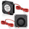 Wderair 40mm 4010 Blower Fan 24V Dual Ball Bearing 1000mm/39in Cable for 3D Printer Cooler or Replacement Radiator for Small Appliances (Pack of 2Pcs)