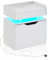 TUKAILAi White Bedside Table with LED Light, 1 Big Drawer and Charging Station Nightstand Bedside Cabinet Unit with Storage and USB Charging Port for Bedroom Living Room