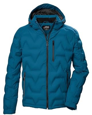 killtec Herren Steppjacke mit Kapuze/Jacke ist wasserabweisend KOW 60 MN QLTD JCKT, blau, 3XL, 41834-000