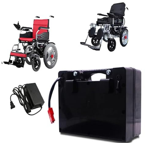 HJGHY 24V 20Ah 25Ah 30Ah 35Ah 40Ah Elektrorollstuhlbatterie 24V tragbarer wiederaufladbarer Lithium-Ionen-Akku 24V Blei-Säure-Ersatzbatterie,24v,20Ah