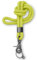Dinalu, Schlüssel-Band, Schlüssel-Kette mit Karabiner mit schwarzem Metall, Universalkette für Schlüsselbund, Schlüssel-Anhänger-lang, Neck Lanyard shining yellow