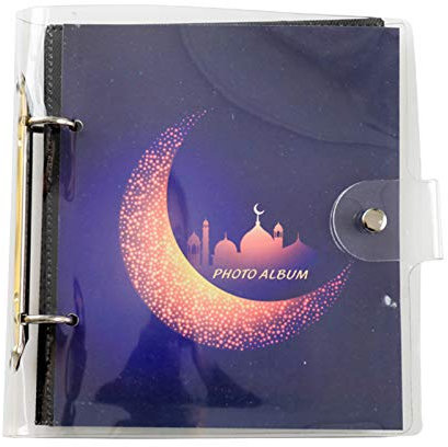 Fotoalbum, Mond, lose Blätter, 15,2 cm, 50 Taschen, für Sammelalben, Rahmen, Fotoalbum, 10,2 x 15,2 cm, 500 Fotos