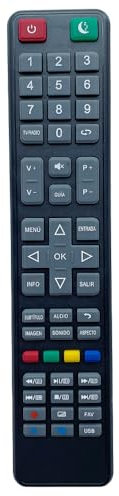 iOOiQQ Control Remoto de Televisión para TV modelo K50DLX9US 30604510CXTDS001 K24DLX10HS K24DLX9HS K32DLX10HS K32DLX9HS K40DLX10FS K40DLX9FS K55DLX9US K58DLX9US LCD Tv