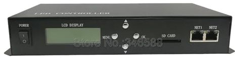 Der H803TC LED Online/Offline-Pixellicht-Master-Controller steuert 170.000 Pixel zur Verwendung mit dem H801RA- oder H801RC-Slave-Controller