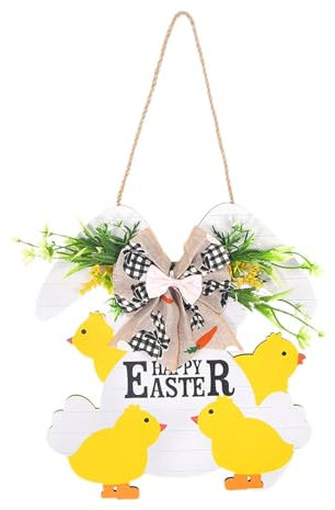 Ostern-Türdekorationen, Ostern-Wanddekorationen,Kreativer ostern-Türanhänger, Creative FgiftEaster Holzschild Zum Aufhängen, Willkommensschild Für Den Haushalt, Türdekoration
