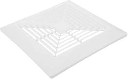 KOMBIUDA De Ventilador De Techo Rejilla De Plástico Fácil Instalación para Cocina y Baño