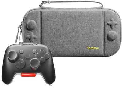 tomtoc Slim Carrying Case for Nintendo Switch 2 Model 2025 with a Hard Carrying Case for Nintendo Switch 2 Pro Controller