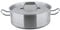 METRO Professional Bratentopf, Edelstahl, 19.2 L, mit Deckel, Induktion, Backofenfest