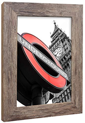 rahmengalerie24 Bilderrahmen Fotorahmen 30x45 cm Apfel bilderrahmen zum aufhängen MDF picture frames Farbe und 40 verschiedene Größen wählbar ohne Passepartout Rahmen London