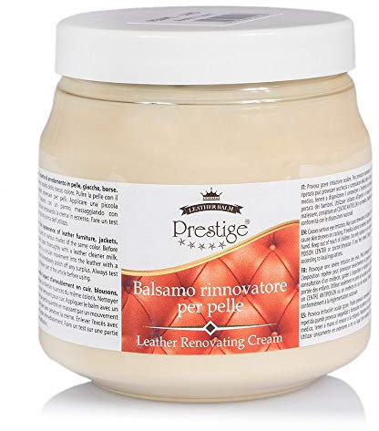 Prestige CREMA PER RINNOVARE IL COLORE DI DIVANI SCARPE BORSE IN PELLE 300ml (NEUTRO)