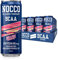 NOCCO BCAA energy drink 24er pack – zuckerfrei, vegan Energy Getränk mit Koffein, Vitaminen und Aminosäuren – Caribbean Ananas, 24 x 330ml inkl. Pfand (Miami)