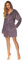 L&L - 9118 - Accappatoio con Cerniera Morbido da Donna, Accappatoio Caldo e Corto. Zip Up, Vestaglia Condimento Toga Cappuccia per Le Signore. (Amethyst, M)