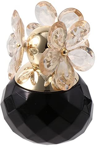 1 Bottle Fragrance Perfume Natural Perfume Flower Scent Perfume for Women Lady Girl 60ml Black