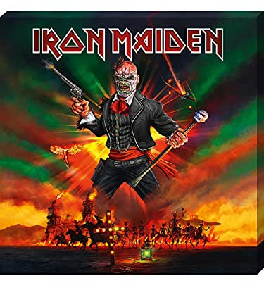 Pyramid International Iron Maiden Canvas Print - 40 x 40cm