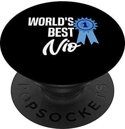 World's Best Nio Name Personalisiertes PopSockets mit austauschbarem PopGrip