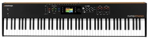 STUDIOLOGIC -NUMA X PIANO 88, Piano digitale Stage, Motore Sonoro Multi-Sintesi, MIDI Controller 4 Zone,Mixer Digitale 4 Canali Interfaccia Audio/USB, Tastiera Pesata 88 tasti,3 Contatti, Aftertouch