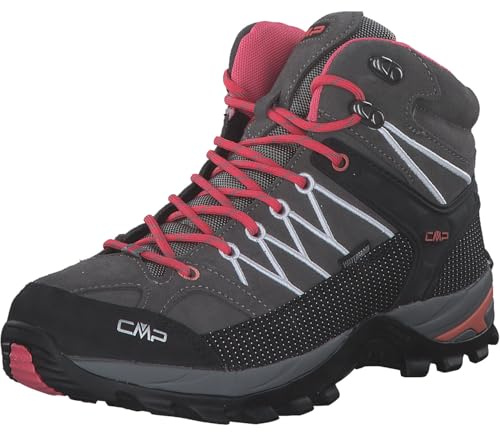CMP Damen Rigel Mid Wmn Wp Trekking Shoes, Grey Coral,36 EU