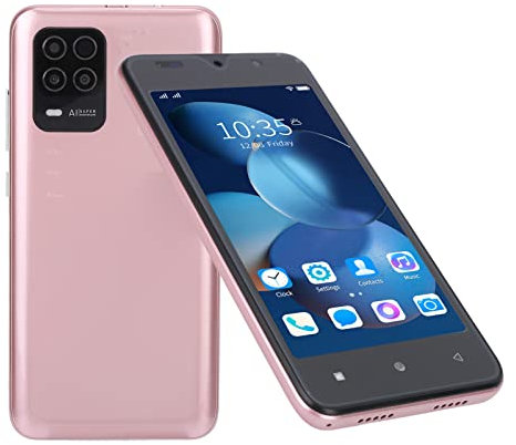 8 Pro Smartphone ohne Vertrag,Android Handy ohne Vertrag,5 Zoll Vollbild Display,2GB RAM 32GB ROM Speicher,Dual SIM Handy,Gesichtserkennung,Schlankes Mobiltelefon für Android 6(Rosenrot)