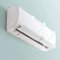deflector a prueba de viento retráctil anti soplado directo,Deflector de aire acondicionado ajustable, protector de viento frío (impermeable hueco)[blanco], deflector de aire acondicionado prote