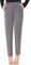INSAFIANS Women Half Elasticated Pull Up Pants | Ladies Office Wear Trousers | Work Formal(Gry L25W16)
