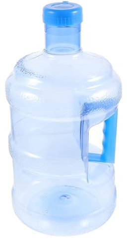 POPETPOP Jarra De Agua De 5 litros Cubo De Agua Botella De Agua Mineral Contenedor De Agua Mineral Portátil Reutilizable para Acampar Al Aire Suministros para Mochileros Botella De