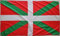 Bandera Pais Vasco, bandera Ikurriña,reforzada con 4 ojales,bandera vasca,150cm x 90 cm (Pais Vasco)