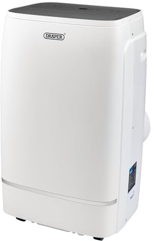 Draper 23833 230V 3-in-1 Portable Air Conditioner with Remote Control, 12000BTU