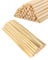 200 Pièces Bâton Barbe à Papa Rond 30 cm x 4 mm Bâtonnets pour Barbes à Papa Naturels Bâtons de Bambou Baguette Bois pour Barbe à Papa pour Travaux Manuels et Bricolage Contact Alimentaire