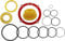 500866 402011 500407 501001 O-Ring Rebuild Kit Fits Paslode F350S F250S F325C Framing Nailer Parts
