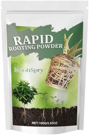 100g wurzelaktivator, Rapid Rooting Powder, belebt und stärkt das Wachstum von Pflanzen und Wurzeln, Bewurzelungspulver für stecklinge - Indoor & Outdoor,Wurzelstimulator