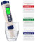 Shiptree 5 in 1 PH Messgerät Hochpräzision (± 0.01), PH/TDS/EC/Salzgehalt/Thermometer, pH Wert Messgerät Pool mit Blau Hinterleuchtetem LCD-Display & Automatischer Temperaturkompensation