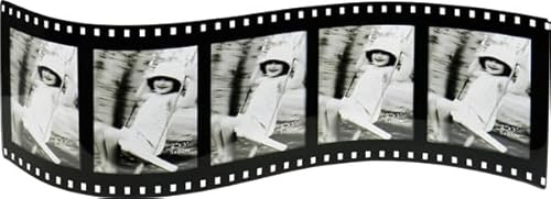 Framan Marco de Fotos Estilo Película Fotográfica, Acrílico. Portafotos Carrete film (5 Fotos)