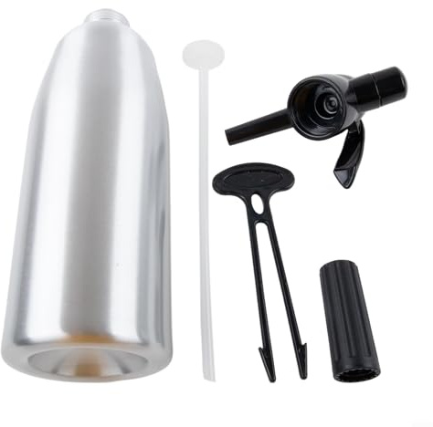 Élégante pour machine à eau gazeuse pour réduire l'eau gazeuse maison et les déchets (argenté)