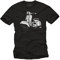 Cooles Roller T-Shirt für Herren schwarz Bedruckt mit 125er Special Zubehör Größe L