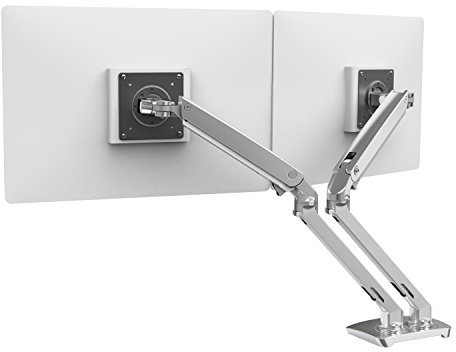 Ergotron MXV DESK DUAL MONITOR ARM 24 Morsa Alluminio