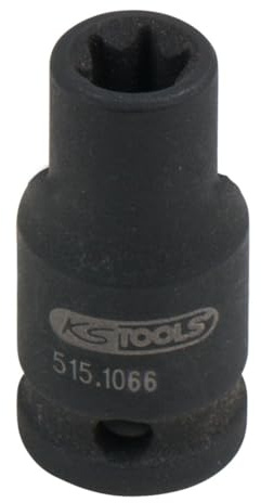KS Tools 1/4' Torx-E-Kraft-Stecknuss, kurz, E6