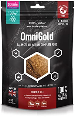 Arcadia - EarthPro-OmniGold - 300g - Balance Wholefood Mix - Easy To Use - 100% Natural Ingredients - Full Of Vitamins & Minerals - Suitable For Omnivores