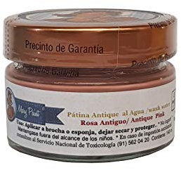 Mary Paint | Patinas Antique acabados muebles 140ml al agua (Rosa)
