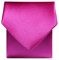 Rael-Brook Herren Satin Krawatte, Fuchsia, Slim