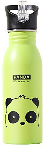 Misis Bouteille d'eau de Sport Bouteille Bouteille d'eau de Sport pour Enfants INOX Bouteille de Sport en Acier Inoxydable (Sac opp)