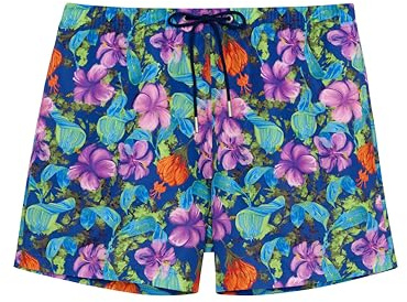 HOM Herren Short De Bain Balata Schwimm-Slips, Navy Print, 50